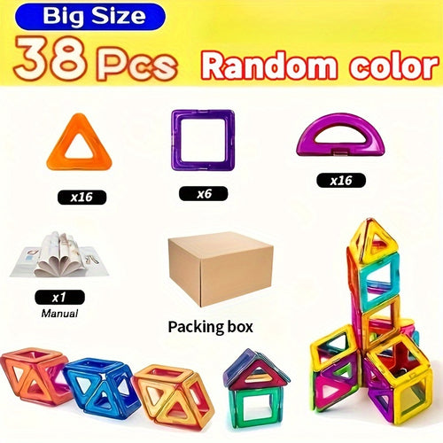  Giant Magnetic Building Blocks cashymart