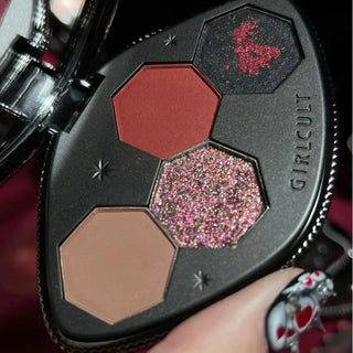  Girlcult 4 Color Eyeshadow Palette Gothic Glam cashymart