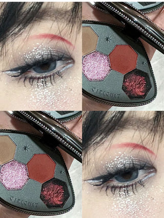  Girlcult 4 Color Eyeshadow Palette Gothic Glam cashymart