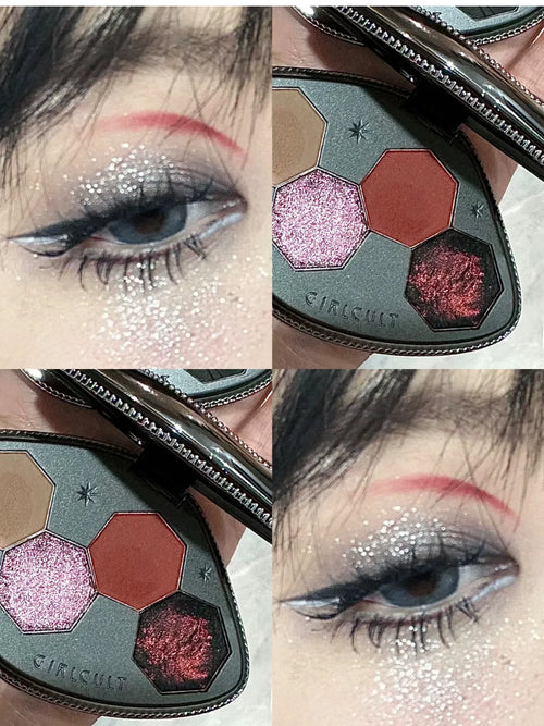  Girlcult 4 Color Eyeshadow Palette Gothic Glam cashymart