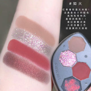  Girlcult 4 Color Eyeshadow Palette Gothic Glam cashymart