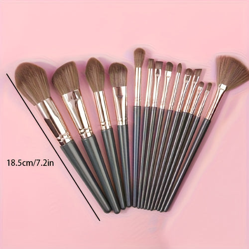  Glamorous Green 14pc Makeup Brush Collection cashymart