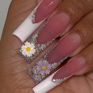  Glamorous Rhinestone-Studded Press-On Nails cashymart