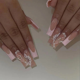  Glamorous Rhinestone-Studded Press-On Nails cashymart