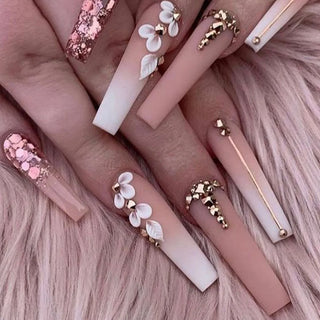  Glamorous Rhinestone-Studded Press-On Nails cashymart
