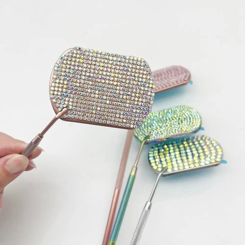  Glamourous Diamond Lash Mirror for Flawless Makeup Precision cashymart