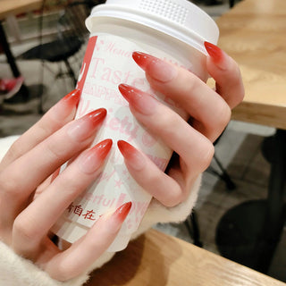  Glamourous Gradient Glam Press-On Nails cashymart