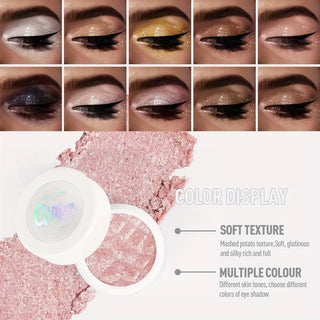  Glitter Highlights Eye Shadow Palette cashymart