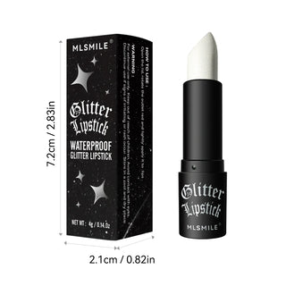  Glitter Lipstick Waterproof Long Lasting Metallic cashymart