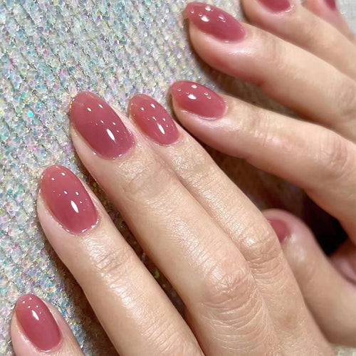  Glossy Acrylic Press On Nails cashymart