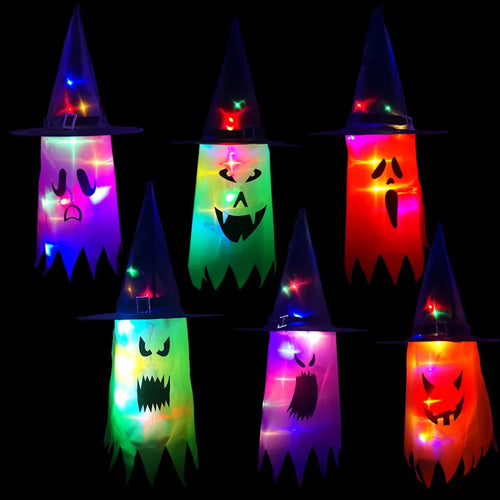  Glowing Ghost Hat Lanterns cashymart