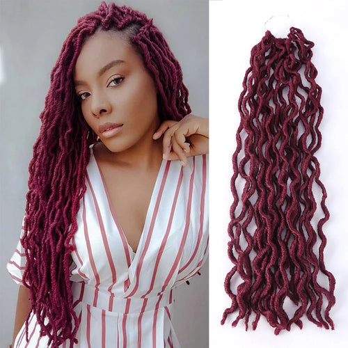  Goddess Faux Locs Crochet Hair Extensions cashymart