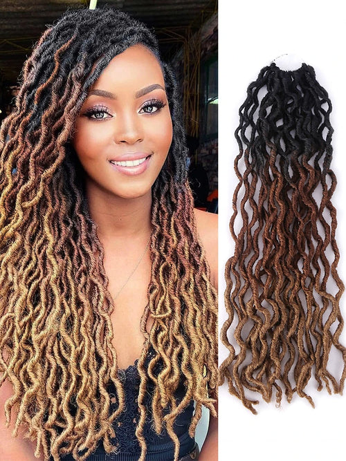  Goddess Faux Locs Crochet Hair Extensions cashymart