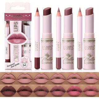  Golden Box Matte Lipstick & Liner cashymart