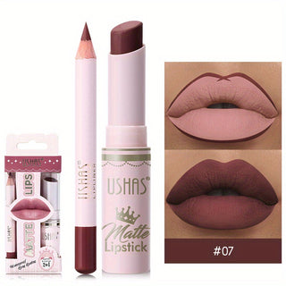  Golden Box Matte Lipstick & Liner cashymart