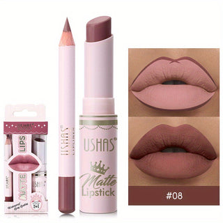  Golden Box Matte Lipstick & Liner cashymart