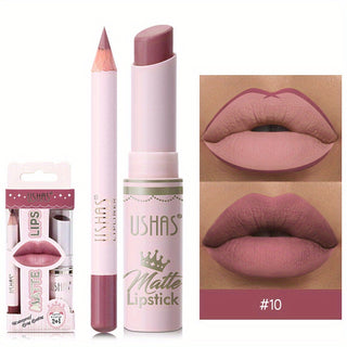  Golden Box Matte Lipstick & Liner cashymart