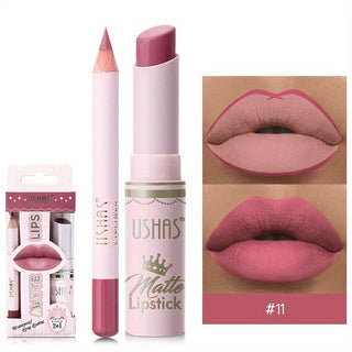  Golden Box Matte Lipstick & Liner cashymart