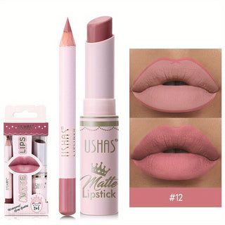  Golden Box Matte Lipstick & Liner cashymart