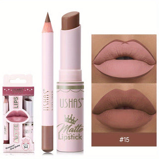  Golden Box Matte Lipstick & Liner cashymart