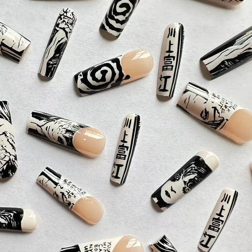  Gothic Manga Nail Art Collection cashymart