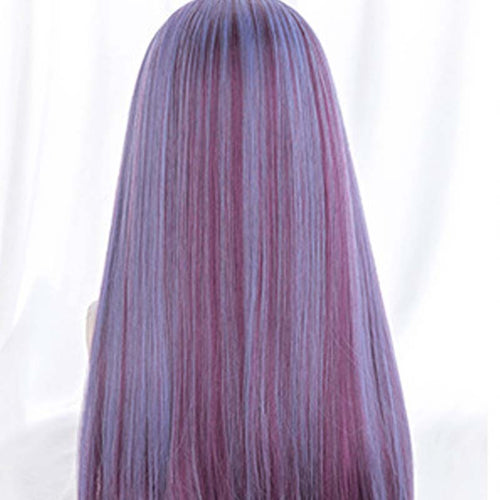  Gradient Long Straight Hair Women's Wig cashymart
