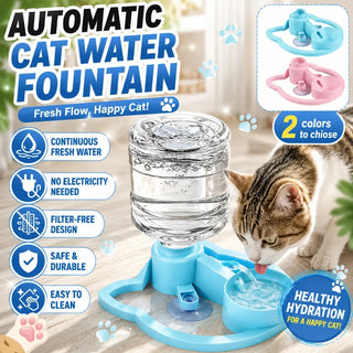 Gravity Cat Water Fountain cashymart