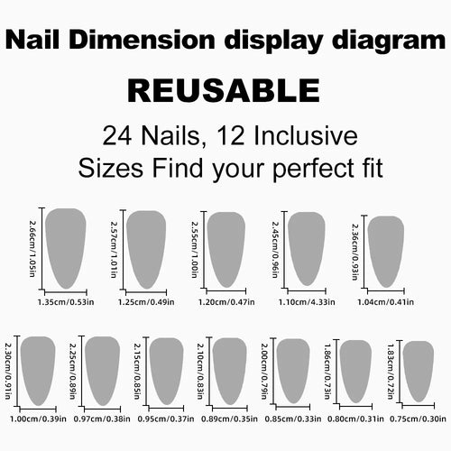  Green Cat's Eye Glitter Press-On Nails cashymart