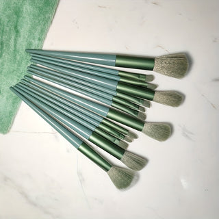  Green Makeup Brush set cashymart