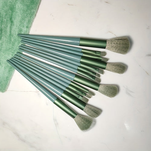  Green Makeup Brush set cashymart