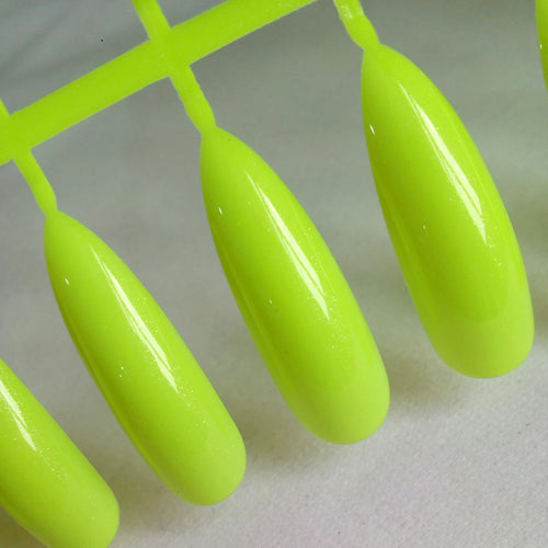  Green Yellow Press On Nails Set of 2 cashymart