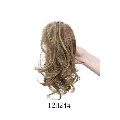  H&STAR 12 Inch Synthetic Curly Ponytail Extension cashymart