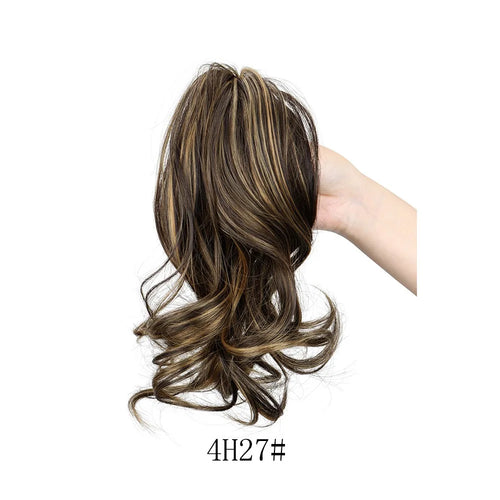  H&STAR 12 Inch Synthetic Curly Ponytail Extension cashymart