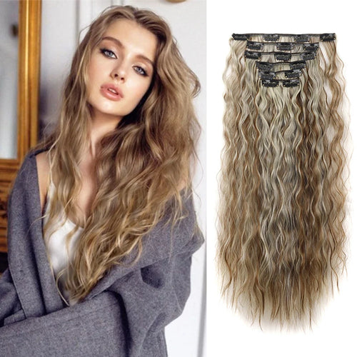  H&STAR 24 Inch Kinky Curly Hair Extensions cashymart