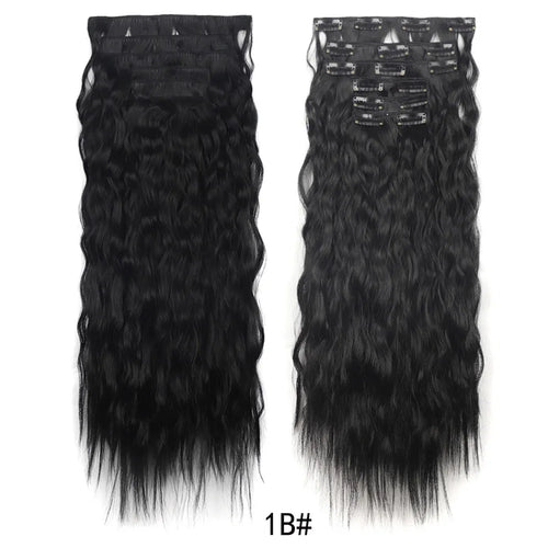  H&STAR 24 Inch Kinky Curly Hair Extensions cashymart