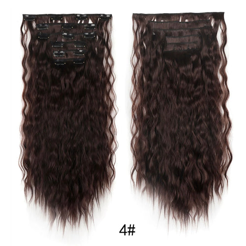 H&STAR 24 Inch Kinky Curly Hair Extensions cashymart