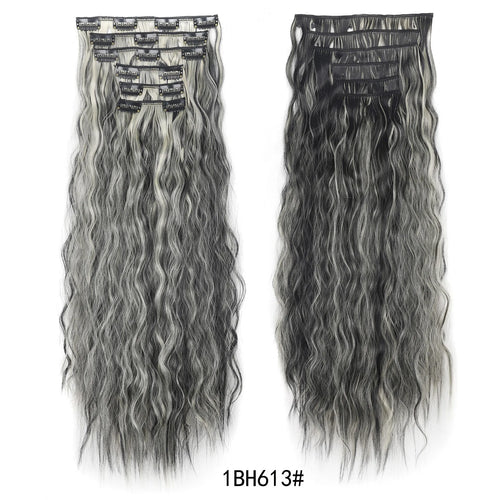  H&STAR 24 Inch Kinky Curly Hair Extensions cashymart