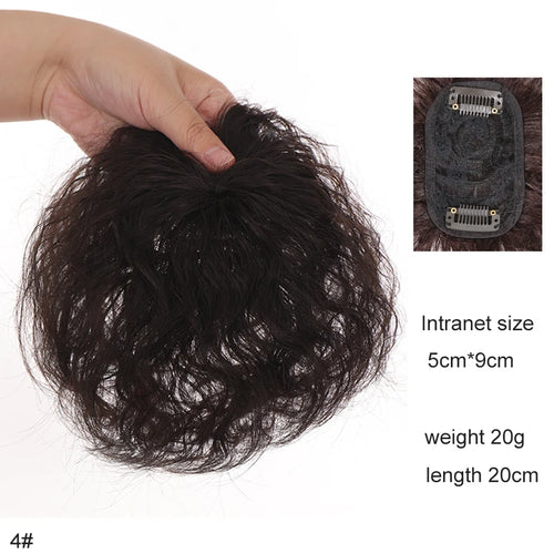  H&STAR 8 Inch Synthetic Clip In Short Curly Hair Extension cashymart