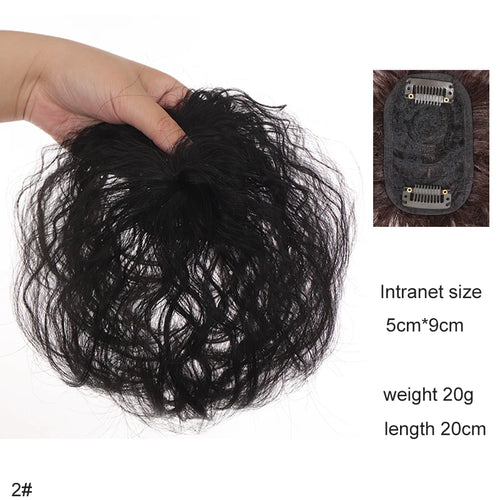  H&STAR 8 Inch Synthetic Clip In Short Curly Hair Extension cashymart