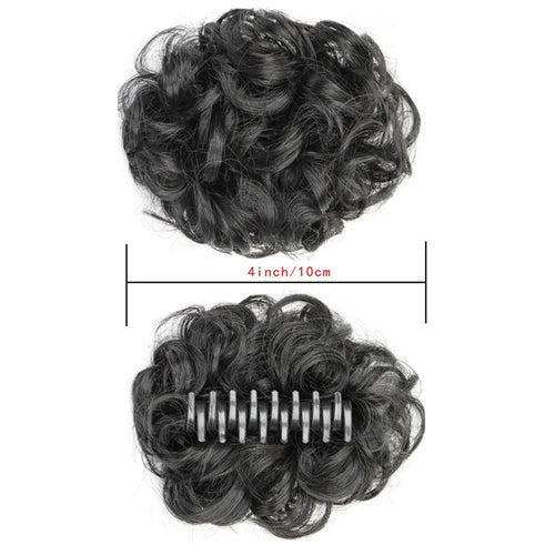  H&STAR Synthetic Hairpiece Messy Buns Extensions Claw Clip cashymart