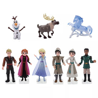  Disney Frozen 2 Elsa Anna Olaf Kristoff Sven PVC Action Figure cashymart