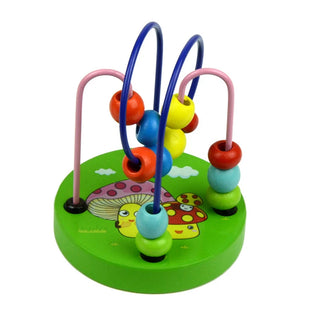  Wooden Bead Wire Maze Toy cashymart