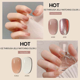  MAYCHAO Transparent Jelly Gel Polish cashymart