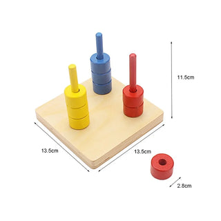  Montessori Wooden Educational Toy Set cashymart