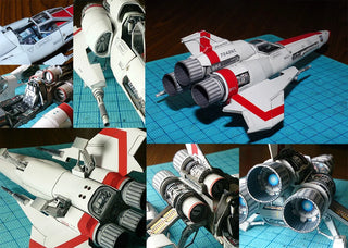  Paper Model Kit - Sci-Fi Toy Puzzles cashymart