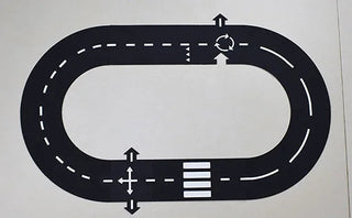  Flexible Roadway Track Set cashymart