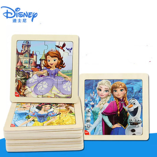  Disney Princess Wooden Box 3D Puzzle cashymart