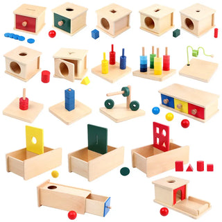  Montessori Wooden Educational Toy Set cashymart