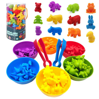  Colorful Montessori Rainbow Bears cashymart