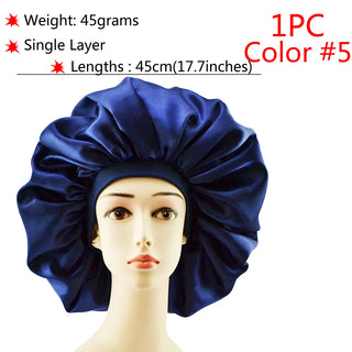  Adjustable Satin Sleep Bonnet cashymart